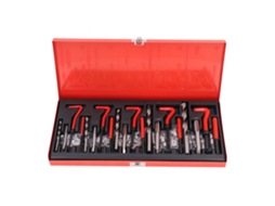 Kit de Reparo de Rosca Fêmea com Inserts de Arame Espiral e Ferramentas Hss M5 m12 S/MARCA