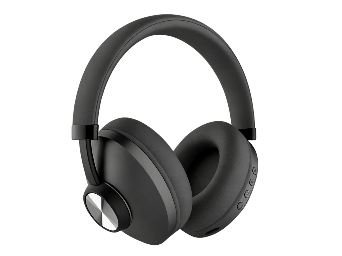 Auriculares Bluetooth Sodo M2 - Versão 5.0, Bateria 12 Horas, Microfone Incorporado E Design Sofisticado - Cinza Escuro