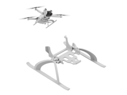 Primerox suporte de Pouso Dobrável para Drone Mini 3 Pro Aumento de Altura 26mm Proteção Gimbal