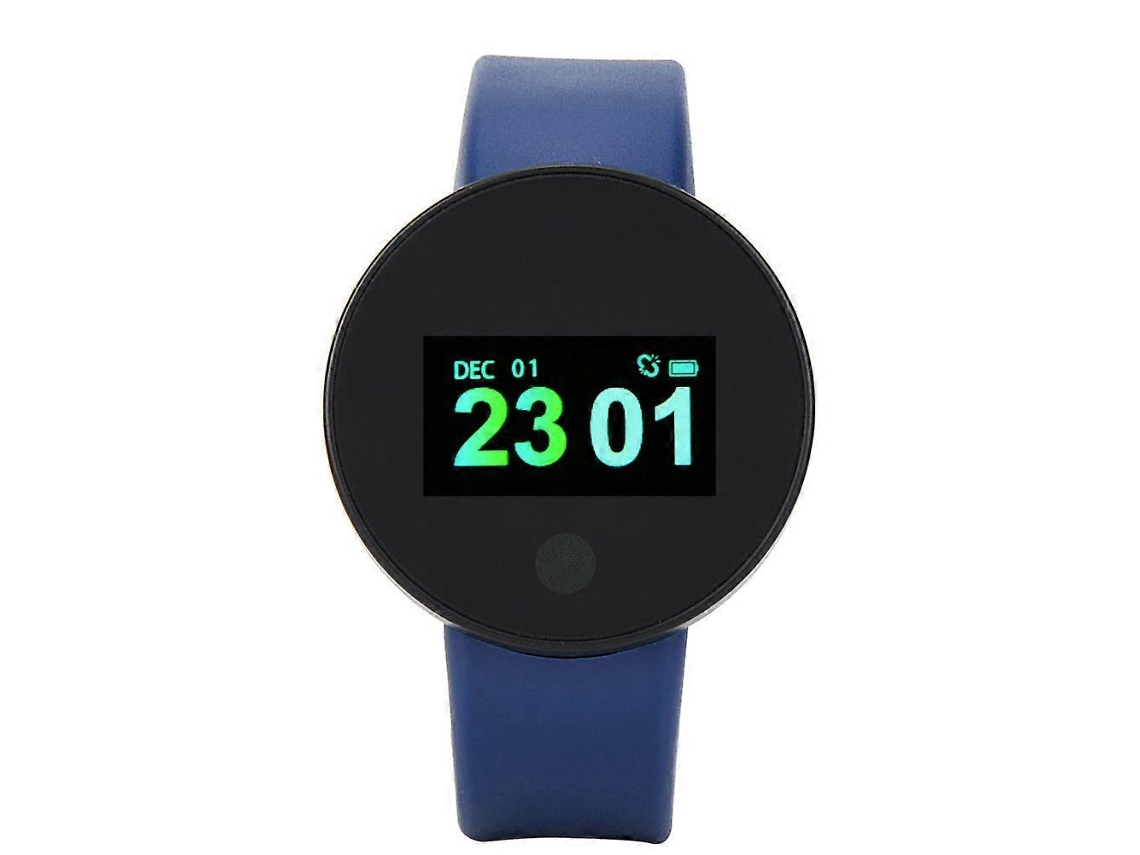 Relógio inteligente Tlwd3plus com tela sensível ao toque e monitor de atividade e sono, Blue Ly Ebike