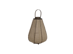 Castiçais Home Esprit Natural Juta Bambu 41,5 X 41,5 X 57 Cm