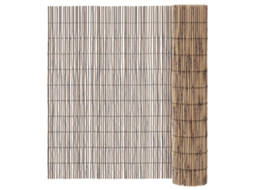 Vedação de jardim VIDAXL Marrom (600x100 cm)