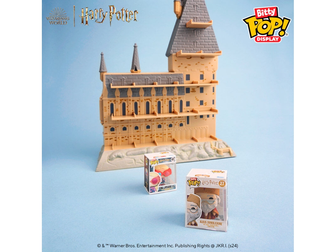 Expositor Bitty Pop Harry Potter Castelo de Hogwarts Funko