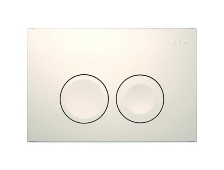 Placa de acionamento GEBERIT Delta25 para 2 cisternas, 115.125.