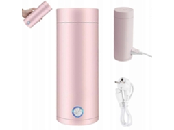Chaleira Elétrica Slowmoose, Mini Caneca Térmica de Aço Inoxidável, 400ml, 300W