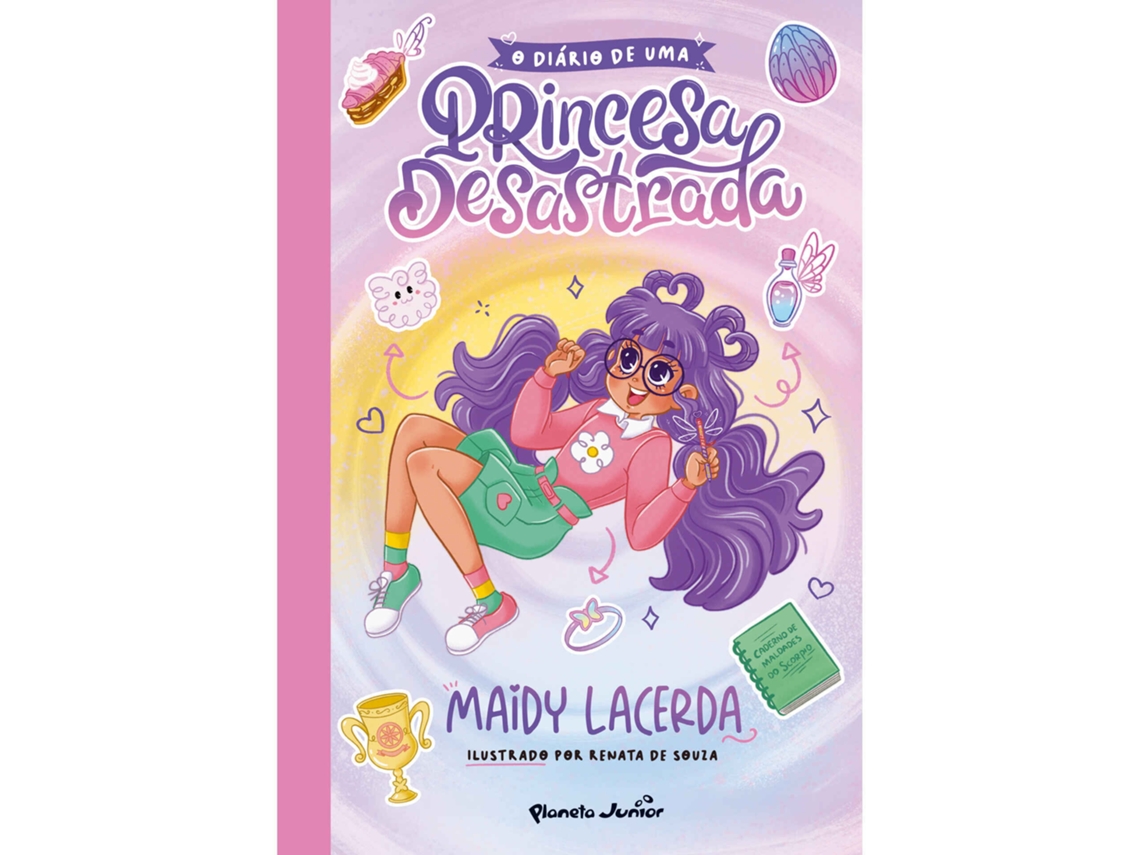 Livro O Diário de Uma Princesa Desastrada de Maidy Lacerda (Português)