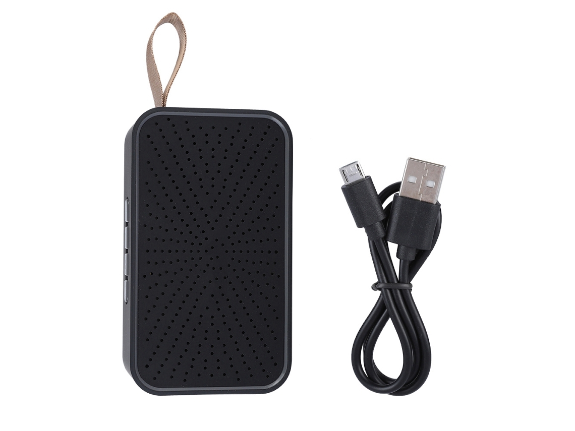 Aetheria alto falante Bluetooth Portátil Fineblue Mk 12 Wireless Som Estéreo Tws 3w Preto