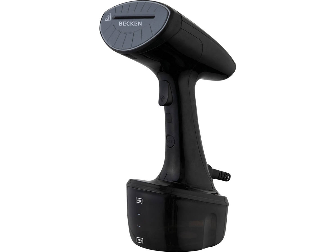 Escova de Engomar a Vapor BECKEN BSB9983 (Outlet Grade B - 1600 W - 25g/mins - Base Cerâmica - Preto)
