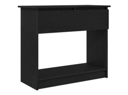 Mesa Consola com Gavetas 85,5x38,5x74,5 Cm Preto MAISON EXCLUSIVE