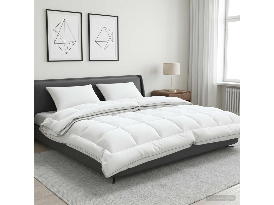 Vidaxl Conjunto De Edredão E Almofadas 3 Unid. 240x260 Cm 4 Estações