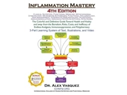 Livro Inflammation Mastery 4th Edition de Alex Vasquez (Inglês)
