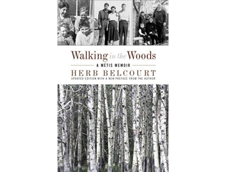 Livro walking in the woods de herb belcourt (inglês)