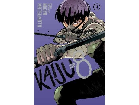 Livro Kaiju No 8 Vol 4 de Naoya Matsumoto (Inglês)