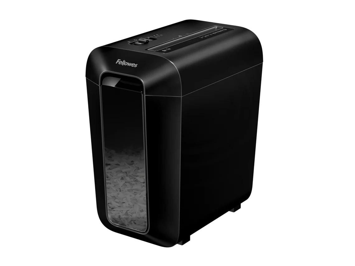 Destruidora de Papel FELLOWES LX65 Preto (10 Folhas - Capacidade: 22 L)
