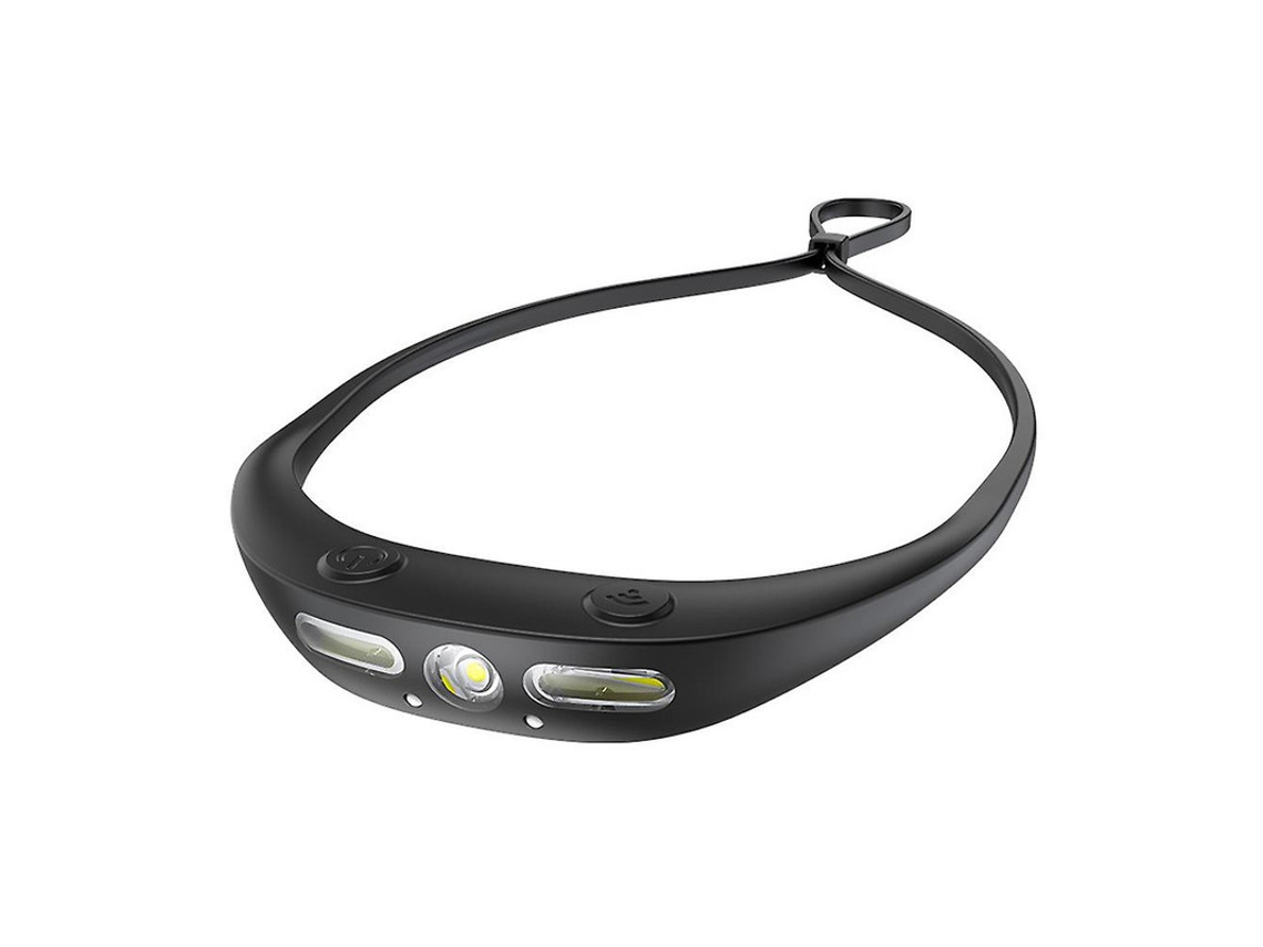 Farol Recarregável Usb Conveniente e Versátil para Aventuras Ao Ar Livre e Emergências Preto YIZHOOD