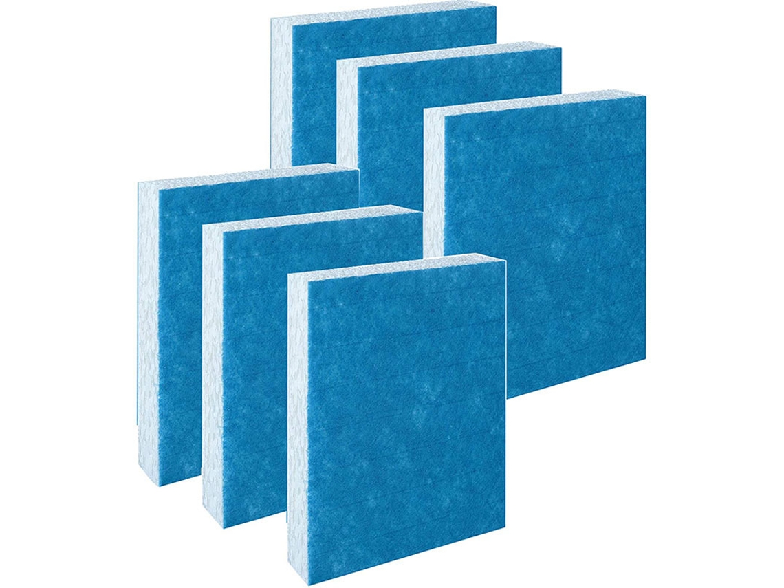Filtro para Humidificador Honeywell Hev615, Hev620 e Hft600 BRILVIBERA ( 6 Peças)