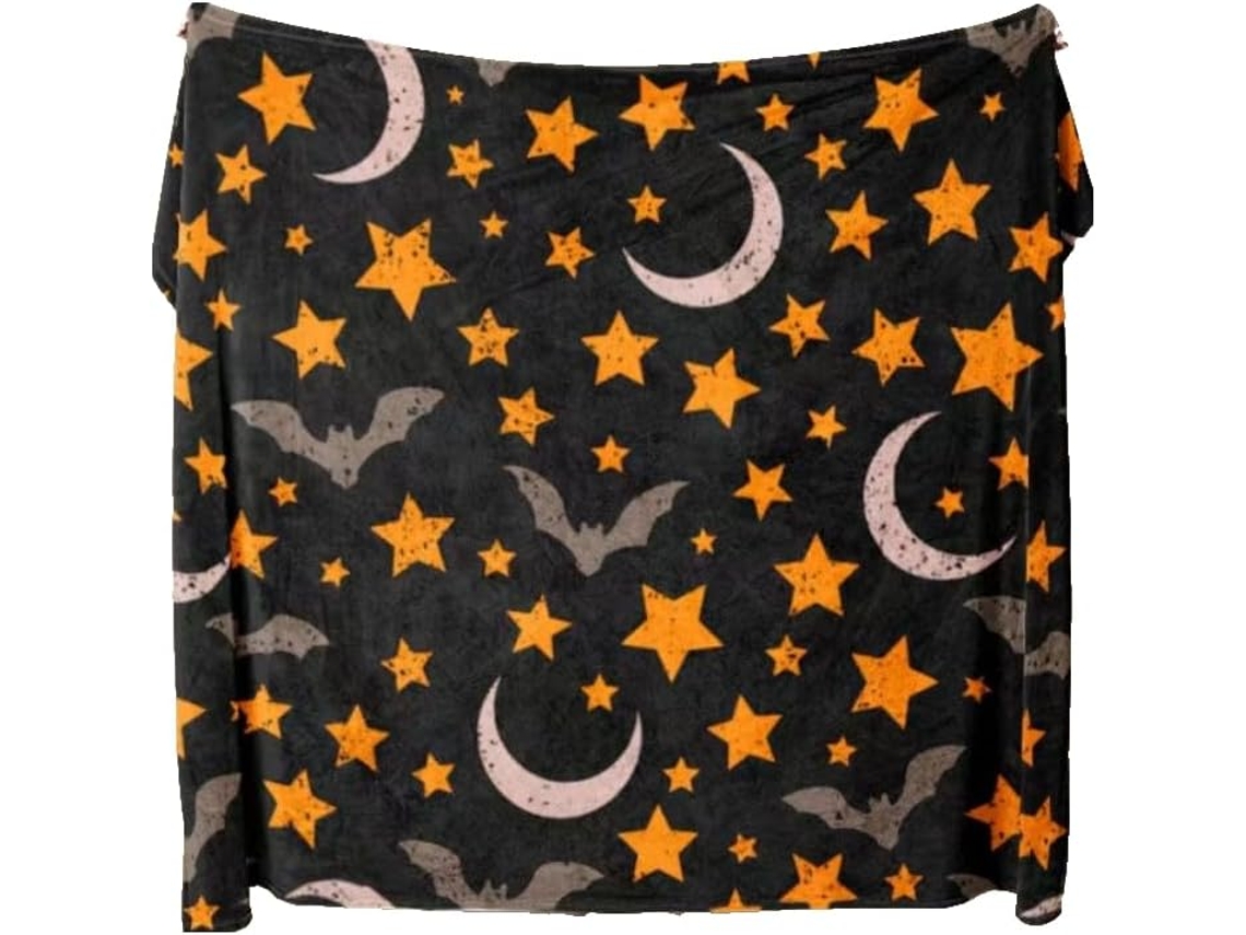 Manta de Flanela Estampada Syjym para Férias Ar Condicionado Escritório Cochilos Natal Grossa Sofá, Macio, Que
