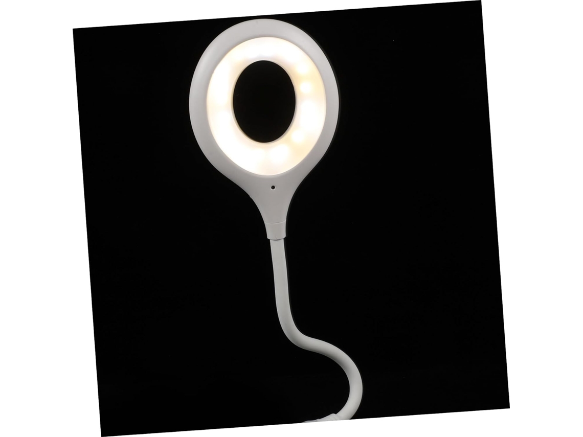 Luminária De Leitura Usb Com Controle Voz Certificado Iplusmile, Haste Flexível, Led Regulável, Para Quarto E Escritório