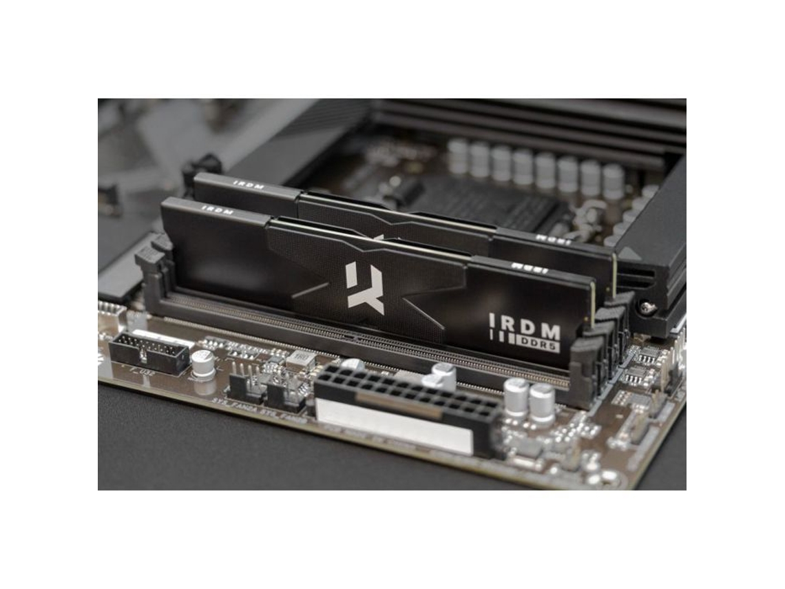 Goodram IR 6000D564L30S/16G DDR5 IRDM 16GB/6000 Cl30 Preto Pacote de Componentes (1 x 16GB)
