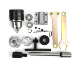 Mandril B16 Para Furadeira, Eixo De Sem Motor, Conjunto Furadeira B16.