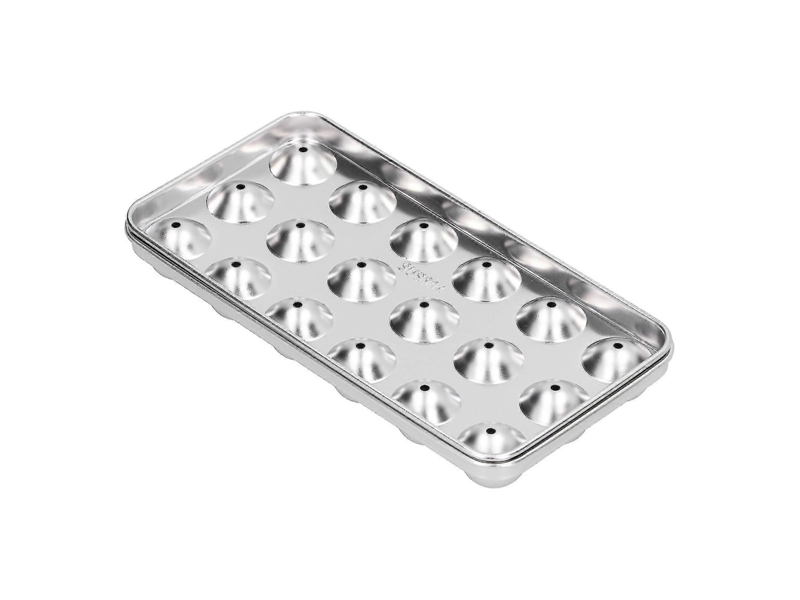 Forma De Gelo Em Aço Inoxidável Com Tampa, Utensílios De Verão Para Casa