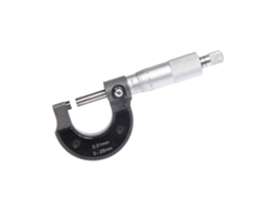 Micrômetro Externo De 0 A 25 Mm, Resolução De 0, 01 Mm(métrico)