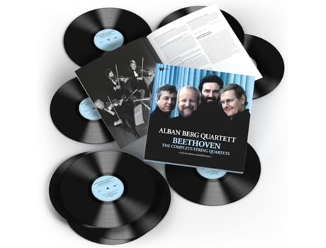 Alban Berg Quartett Beethoven The Complete String Quartets Live In Vienna Konzerthaus 10lp Vinil Edição Limitada Box Set Warner Classics