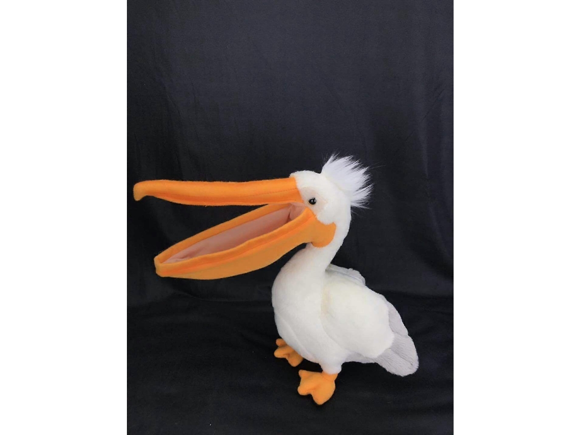 Pelúcia Pelicano Com Bico Longo Para Brinquedo E Decoração