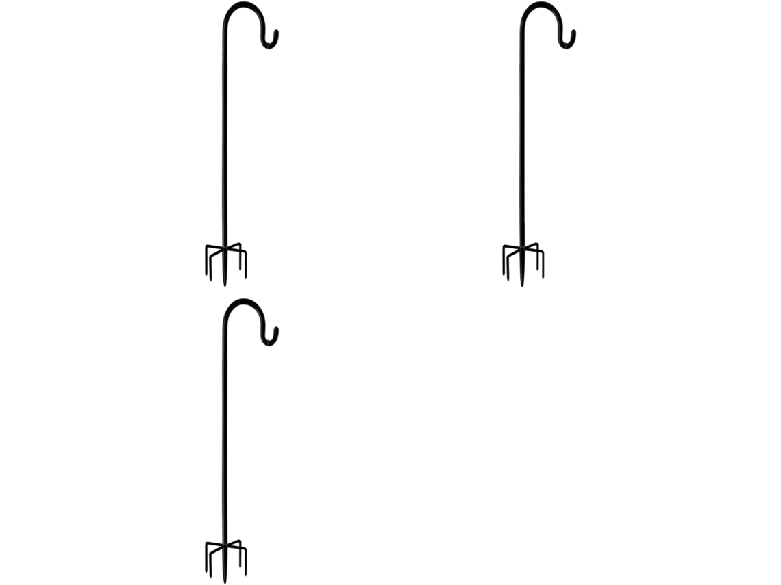 Ganchos SFUSHOS, Externos, de 122 cm, para Alimentar Pássaros, Lanternas e Comedouros