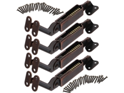 Dobradiças Lurrose Para Tampas E Suportes De, 4 Peças, Metal Reforçado, Para Armários E Malas, Com Fechamento Suave