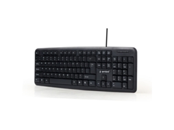 Gembird Teclado Usb Doméstico Kb U 103 Es Espanhol Preto Kb U 103 Esvayotoy