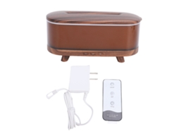 Difusor De Aromaterapia Laxiscreed Com Luzes Led, Umidificação E Proteção Anti-queimadura