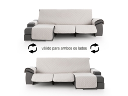 Cobertura para Chaise Longue Relax Assentos Rebatíveis Roxana MILICA Cor Marfim Tamanho 280 Cm