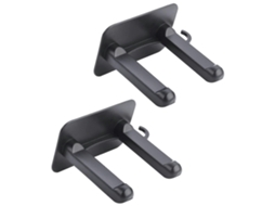 Suporte de Secador Cabelo Autoadesivo Holder Station e Alisador Parede C Abelo Montado Secad GOKOCO
