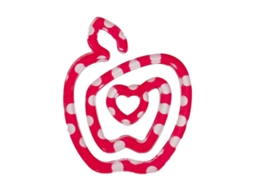 Marca página Paper Clip Forma Fruta Vermelho