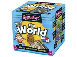 Jogo de Tabuleiro BRAINBOX The World (Idade Mínima: 8)