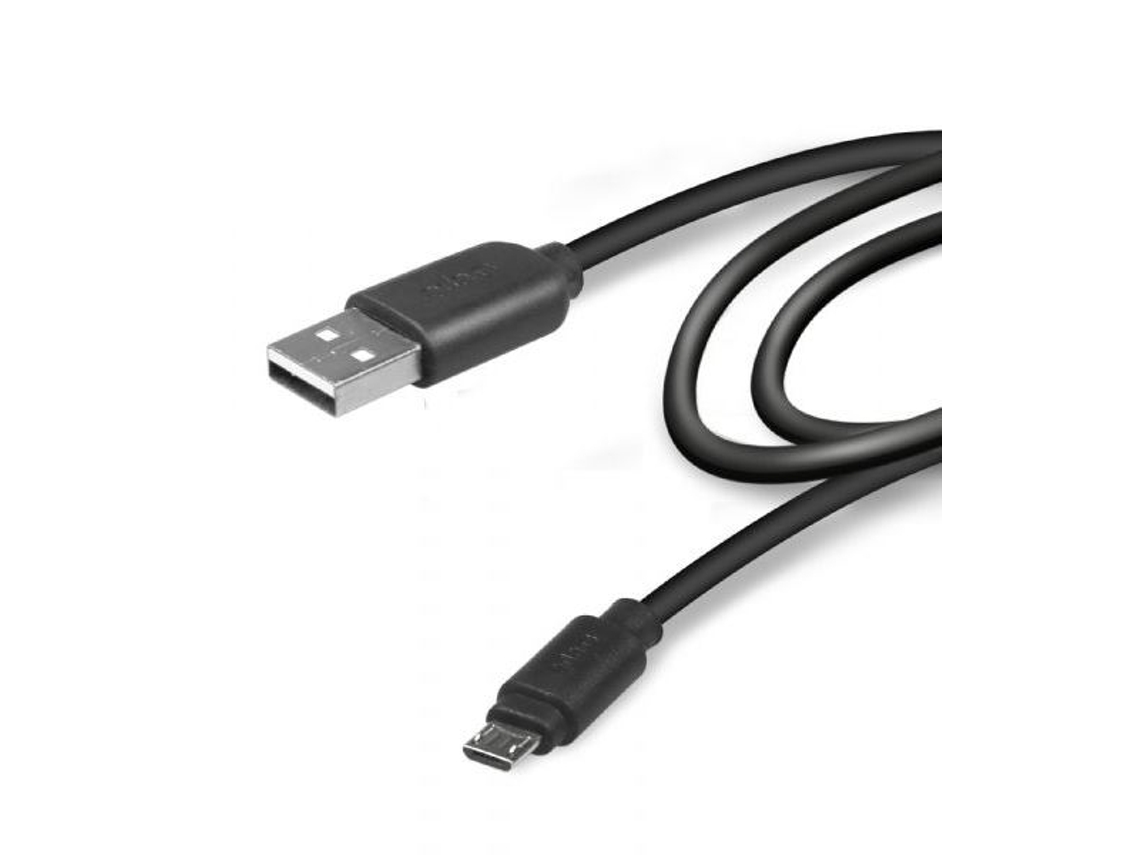 Cabo SBS TECABLEMICRO3K (USB - Micro-USB - 3m - Preto)