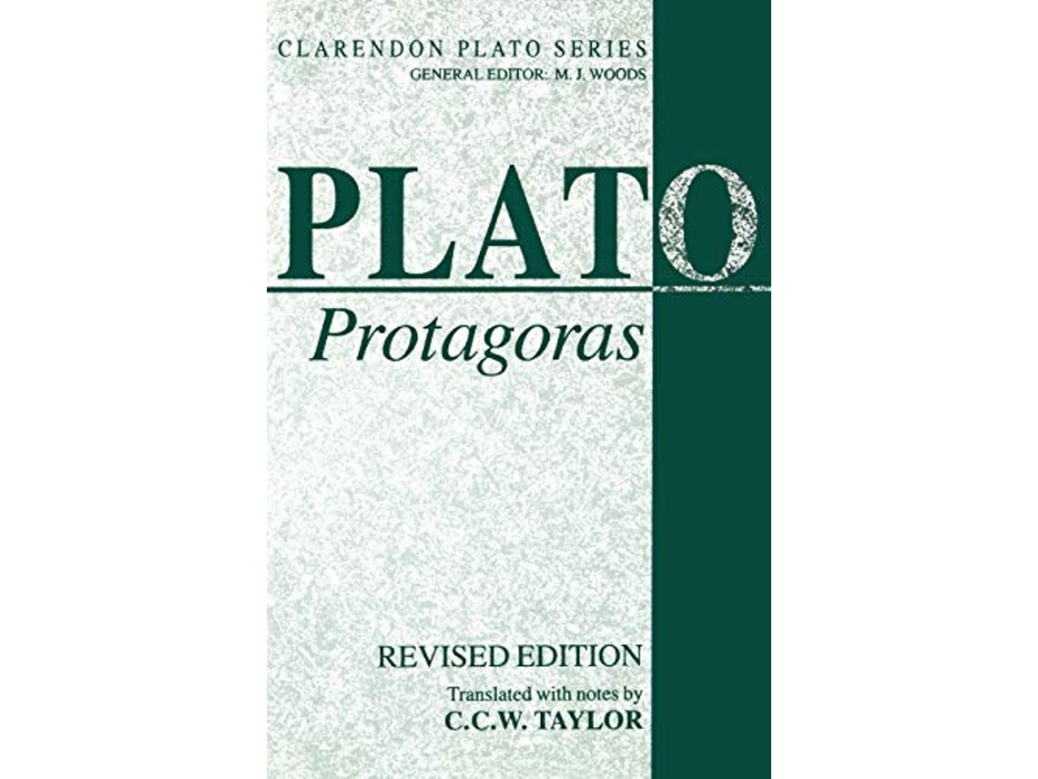 Livro Protagoras de Plato (Inglês)