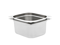 Gastronorm Container, Gastronorm Containers Vidaxl Prateado Aço Inoxidável (325 X 265 X 150 Mm)