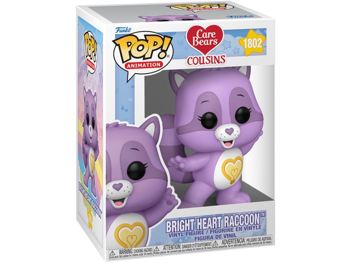 Figura FUNKO Pop! Animation: Care Bears - Bright Heart Raccoon (Possível Chase)
