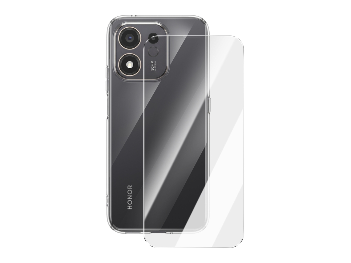 Pack De Proteção Para Honor 600 Smart Com Capa E Vidro Temperado