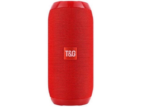 Coluna Bluetooth RITTEREC TG117 (Vermelho - 10 W - Alcance: até 10 m)