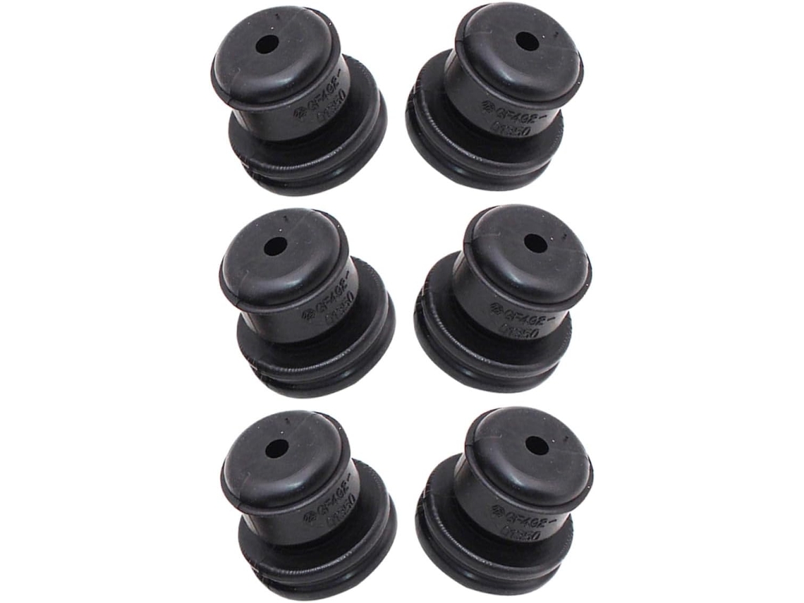 Conjunto De 6 Amortecedores De Borracha Para Capô Do Motor - Proteção Automotiva