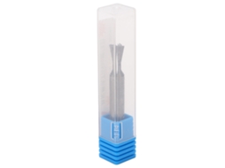 Fresa De Tarugo Dovetail 6mm Carbeto 4 Lâminas 50mm 80° Universal Para Marcenaria