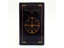 Tarô Da Roda Da Fortuna, Um Jogo De Tabuleiro Com 78 Cartas, Medindo 10,3 X 6 Cm.