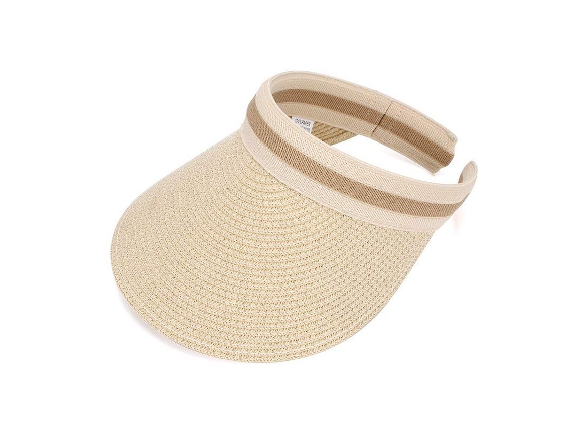 2026 sombrero de Paja Ancho para Playa Golf Verano Mujer Talla Única Beige Ligero Transpirable