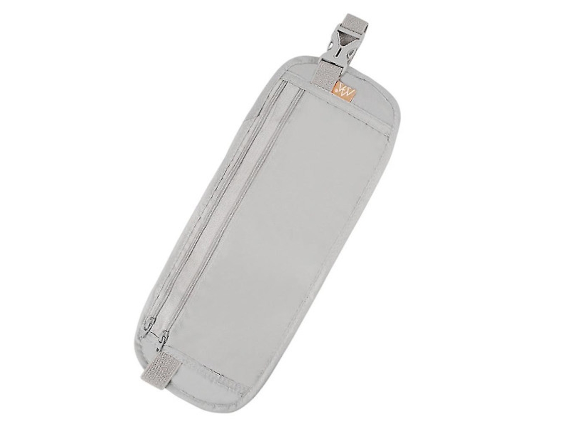 Cinto Porta, Dinheiro De Viagem, Bolso Fino Para Passaporte, Ideal Para Proteger Seus Documentos Importantes E Dinheiro, Na Cor Cinza