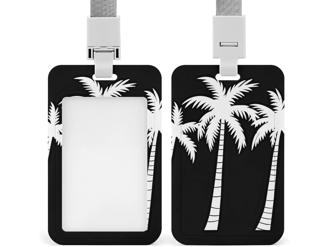 Clipe Crachá, Porta Crachá Com Estampa Estética Elegante Quarto, Com Cordão, Porta Crachá, Cordão