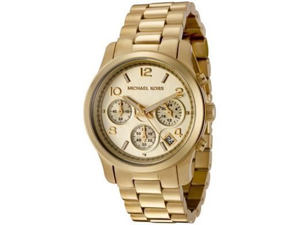 Relógio MICHAEL KORS Mulher Mk5055 (Inox, Latão - Dourado) | Worten.pt
