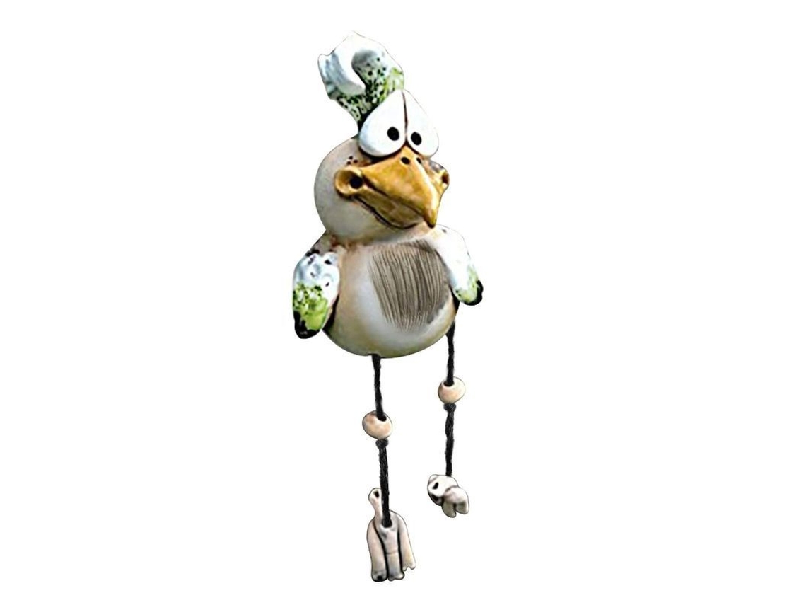 Figura de Galinha Nova Line de resina, decoração de jardim
